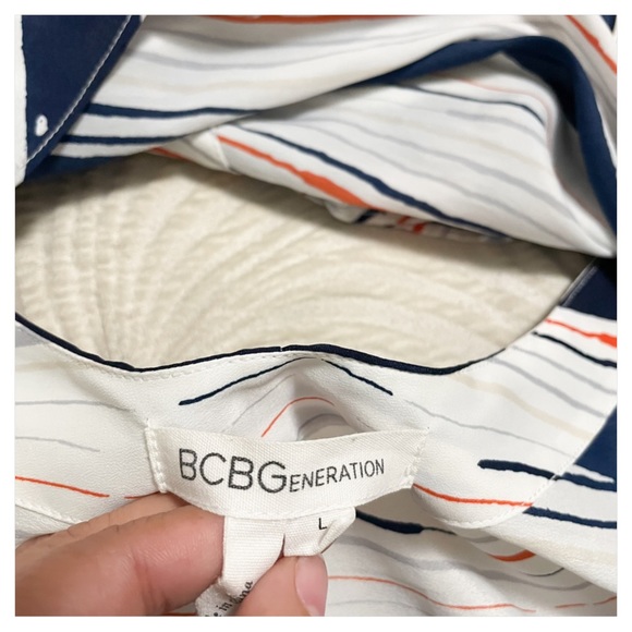 Bcbgeneration Ruffle Open Back Tank - Picture 4 of 9